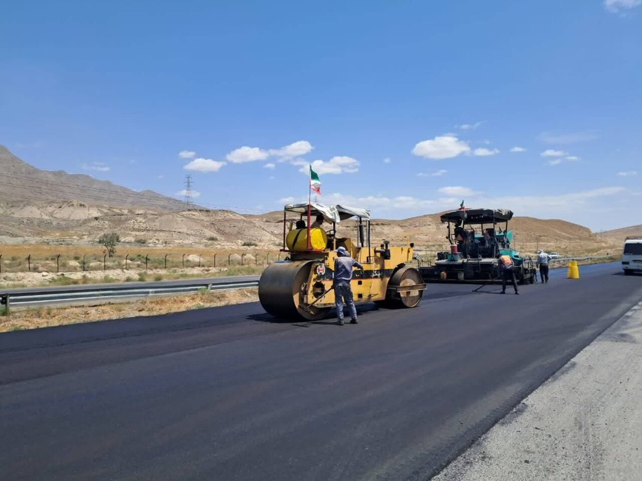 اجرای ۱۱ پروژه بهسازی، روکش آسفالت و ایمن سازی در کریدور اردبیل – مشهد در خراسان شمالی