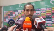 بازیکن نساجی: برای برد آمده بودیم اما شرایط بازی تغییر کرد