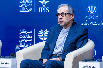 مجید تخت‌روانچی، معاون وزیر امور خارجه در نشست تخصصی «نقش شهید خرازی در اجماع‌سازی سیاست خارجی»