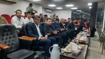 حضور سرمربی تیم ملی فوتبال در ورزشگاه شهیدوطنی قائمشهر