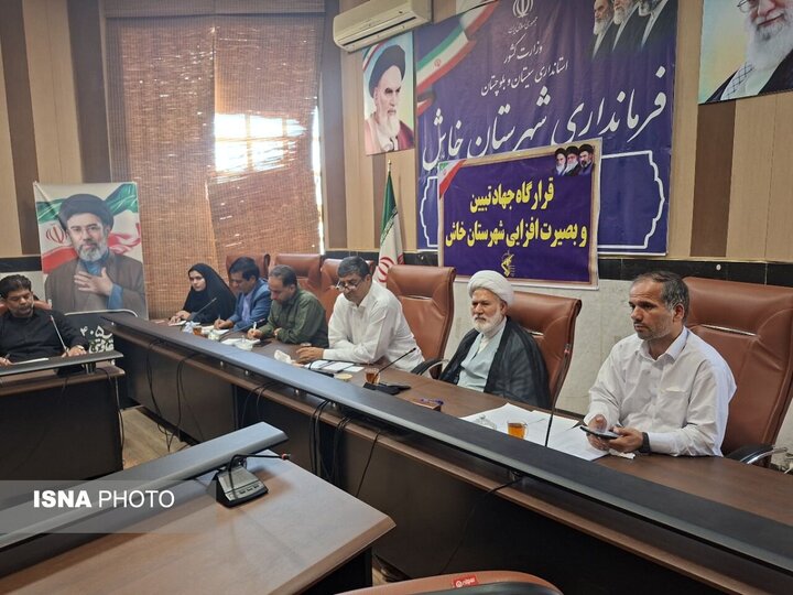 فرماندار خاش: آمادگی دستگاه‌ها برای مقابله با تهدیدات دشمن تقویت شود