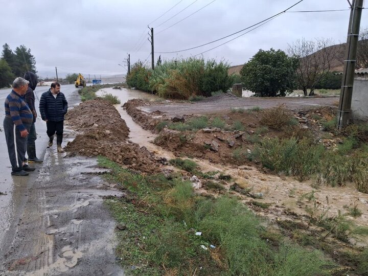 آبگرفتگی ۴۰ واحد مسکونی در روستاهای بیله‌سوار بر اثر سیل
