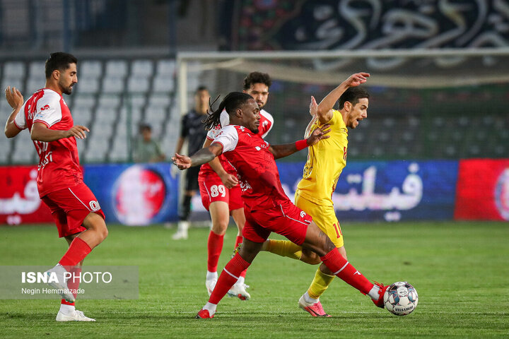 برد شیرین فولاد مقابل پرسپولیس