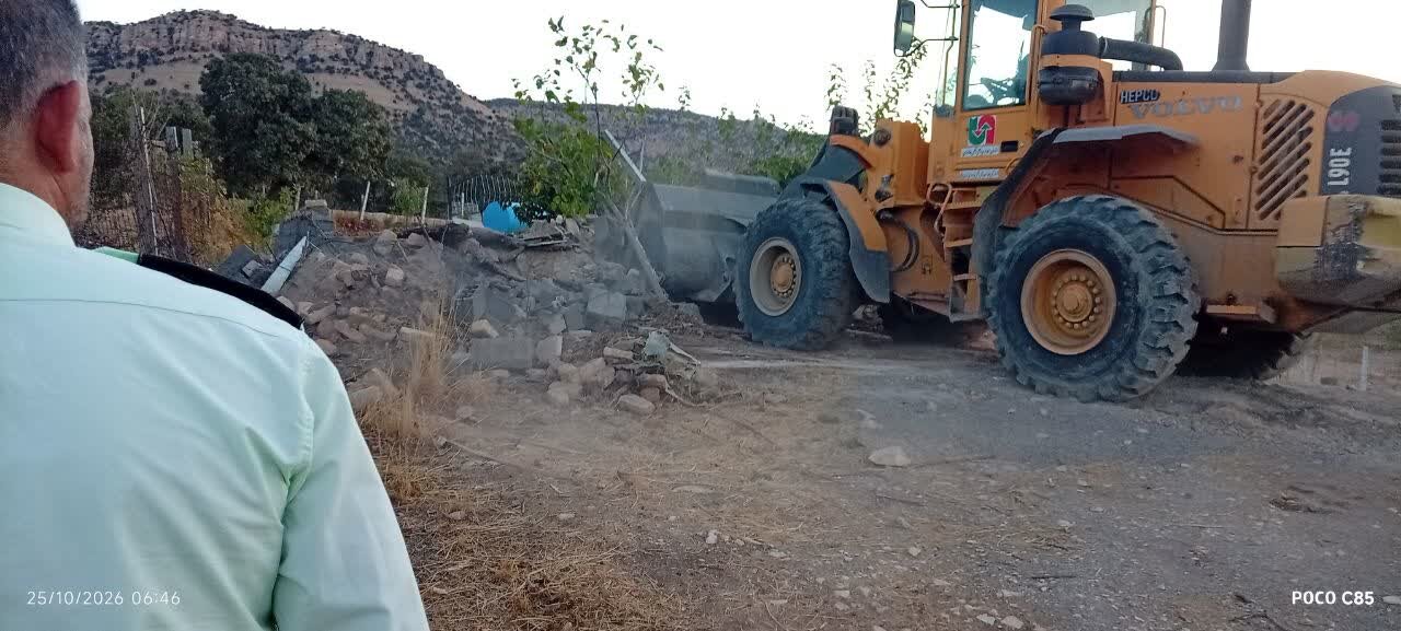 ۵۷ هزار مترمربع از اراضی کشاورزی شهرستان ایلام آزادسازی شد