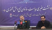تشریح برنامه‌های هفته بسیج دانش‌آموزی توسط سردار مسلمی