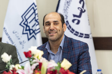 سخنرانی غلامرضا اسکندریان، رئیس جهاد دانشگاهی  البرز در آیین تجلیل از برگزیدگان دومین و سومین دوره پویش ملی «آیین ققنوس»