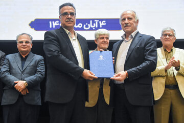 مراسم تکریم و معارفه رئیس دانشگاه سمنان