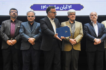 مراسم تکریم و معارفه رئیس دانشگاه سمنان