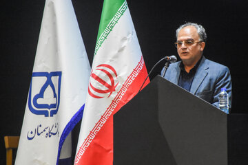 سخنرانی مهدی صمیمیان، فرماندار سمنان در مراسم تکریم و معارفه رئیس دانشگاه سمنان