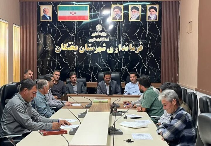 بازنگری طرح هادی ۱۱ روستای بختگان با مشارکت دستگاه‌های اجرایی