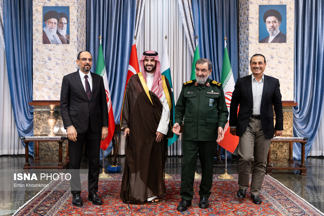 دیدار چهارجانبه مقامات پاکستان، عربستان، ترکیه و ایران