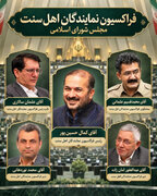 «حسین‌پور» رئیس فراکسیون اهل سنت مجلس شد
