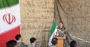 بازدید امیر الهامی از منطقه پدافند هوایی جنوب‌شرق و یگان‌های مستقر در جزایر سه‌گانه
