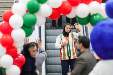 استقبال از کاروان مدال‌آوران پاراآسیایی