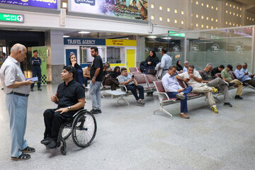 در حاشیه آیین استقبال از فرزانه حیدری و فاطمه صمدی، دو بانوی مدال‌آور هرمزگانی - بندرعباس