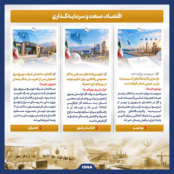 اخبار امیدبخش استانها در هفته چهارم مهر