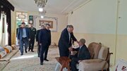 دیدار رئیس سازمان زندان‌ها با خانواده شهیده مدرسه شجره طیبه میناب در کهگیلویه و بویراحمد