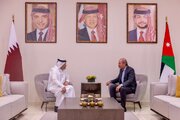 دیدار و رایزنی وزیران امور خارجه قطر و اردن درباره تحولات منطقه