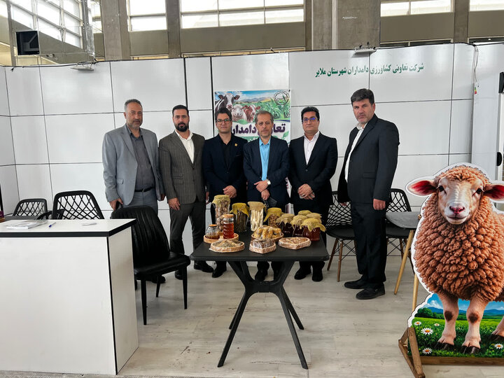 حضور پنج تشکل تعاون روستایی همدان در نمایشگاه بین‌المللی آیفارم