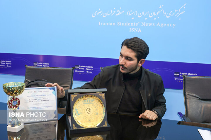 کسب مقام نخست جایزه گرند بریکس ۲۰۲۶ توسط پژوهشگر ایرانی