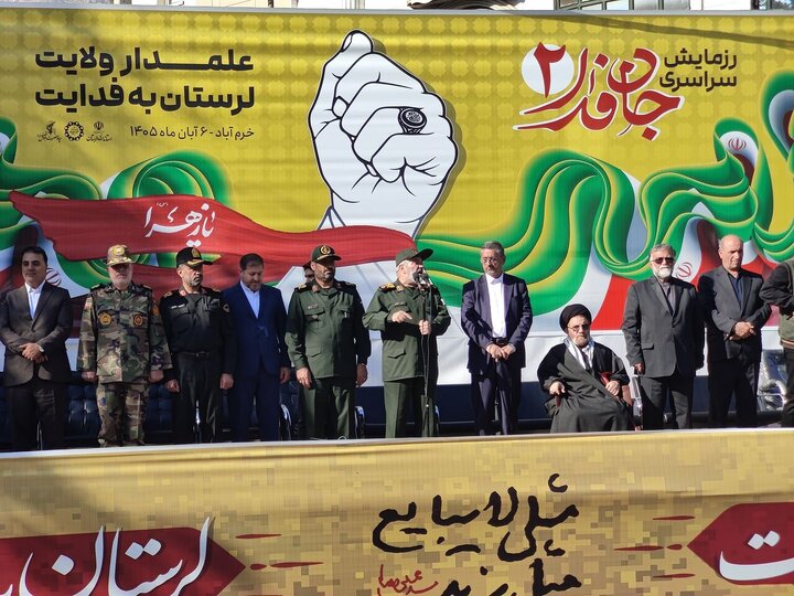 سردار فدوی: مردم ایران با ایستادگی در برابر استکبار، مسیر پیروزی جبهه حق را هموار می‌کنند