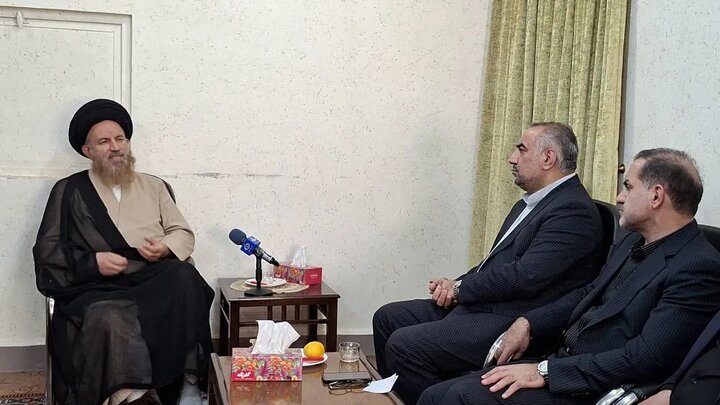 دیدار رئیس سازمان زندان‌ها با نماینده مردم کهگیلویه و بویراحمد در مجلس خبرگان رهبری