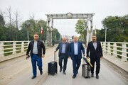 ورود رئیس فدراسیون فوتبال ایران به کشور از مرز آستارا