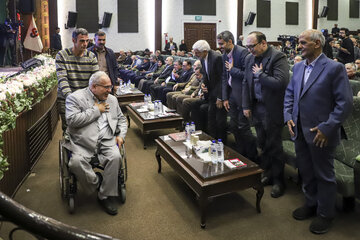 محمد جواد پناهی، قاری بین المللی در آیین نکوداشت نامداران فرهنگ و هنر - مشهد