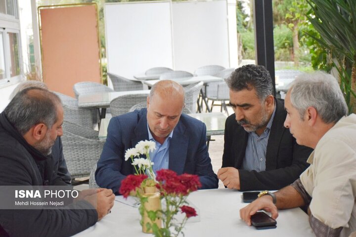 ورود رئیس فدراسیون فوتبال ایران به کشور از مرز مشترک ایران و آذربایجان در آستارا