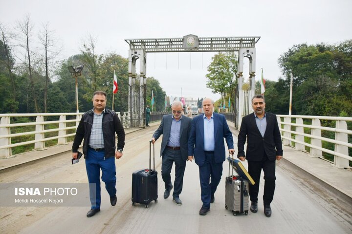 ورود رئیس فدراسیون فوتبال ایران به کشور از مرز آستارا