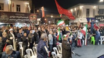 دویست‌وچهل‌وسومین اجتماع مردم انقلابی بابلسر؛ تجدید میثاق با شهدای باقرتنگه