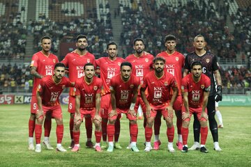 عکس تیمی فولاد خوزستان در هفته یازدهم لیگ برتر فوتبال ایران مقابل آلومینیوم اراک