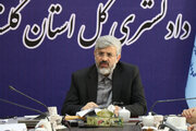 رئیس‌ کل دادگستری گلستان: رسیدگی به پرونده‌های مالی باید با توجه به تورم سرعت بگیرد