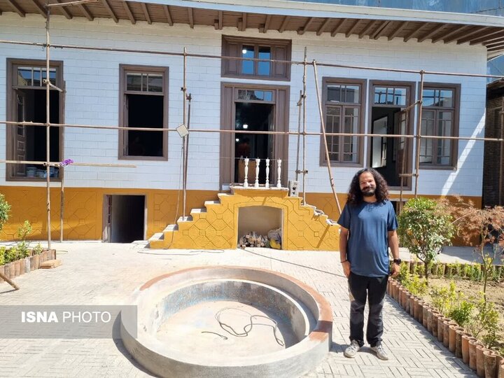 «یاد»؛ روایت احیای یک عمارت قاجاری در بازار رشت