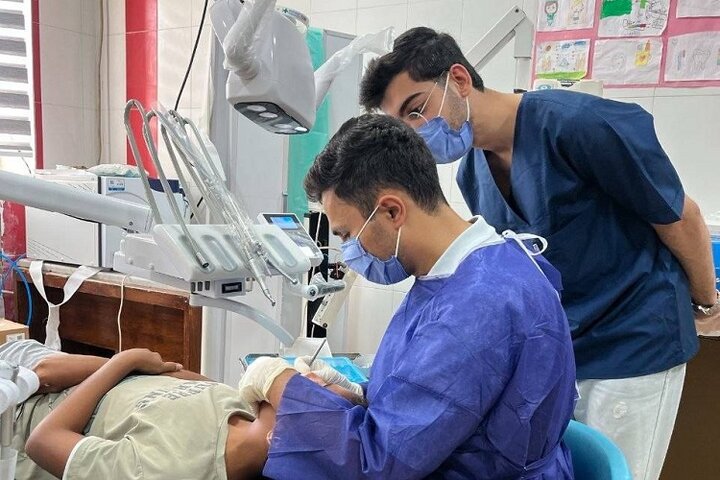 خدمت‌رسانی ۳۱ جهادگر سلامت فارس به مردم جزیره قشم