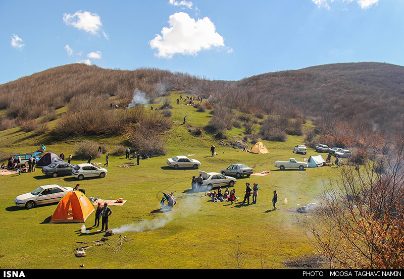 ایسنا - روز طبیعت در ارتفاعات روستای نیارق - شهرستان نمین