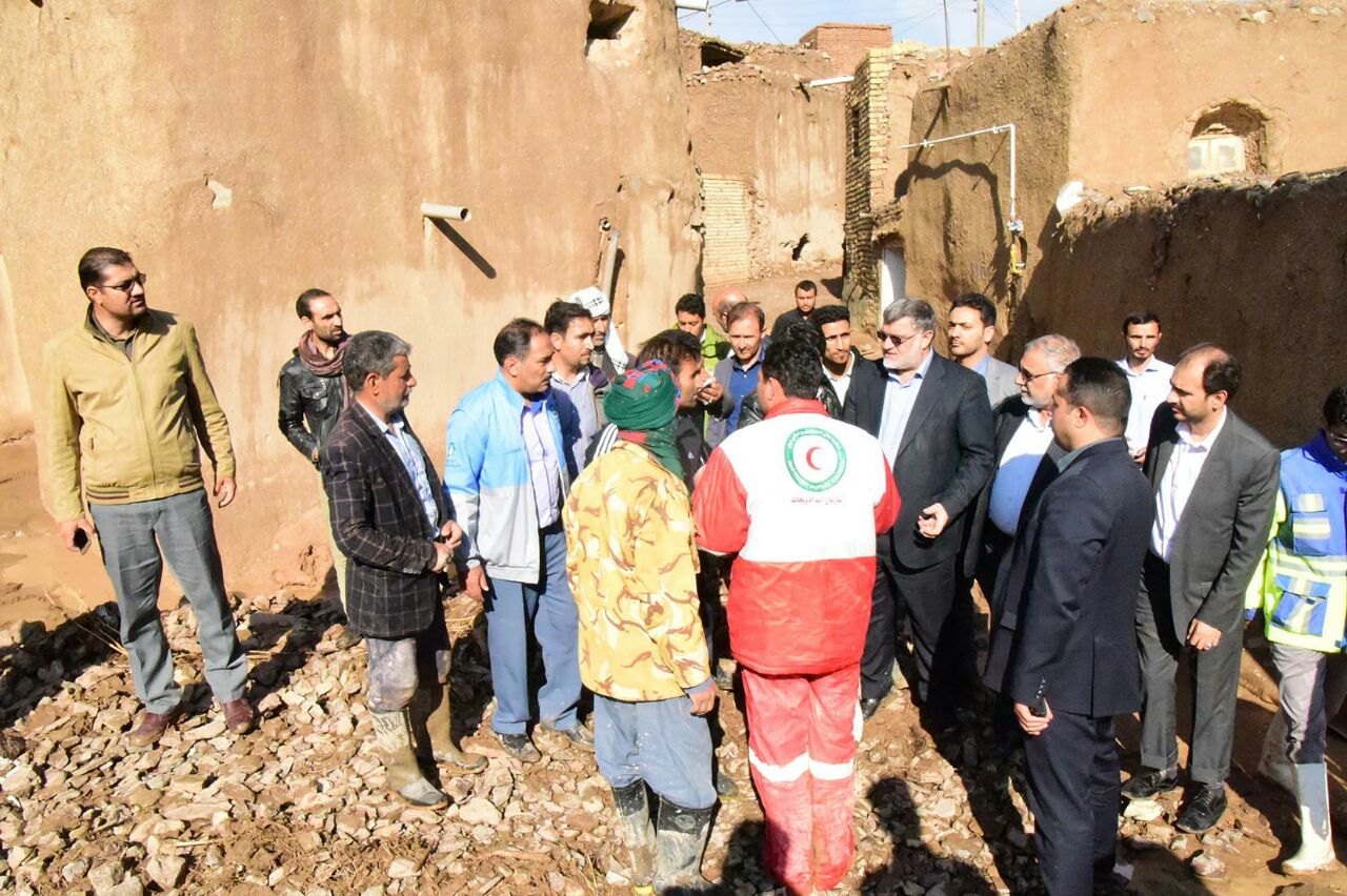 دستور صریح استاندار خراسان جنوبی به مدیران برای رسیدگی به مناطق سیل زده
