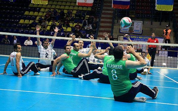 پیروزی تیم ملی والیبال نشسته ایران مقابل آلمان