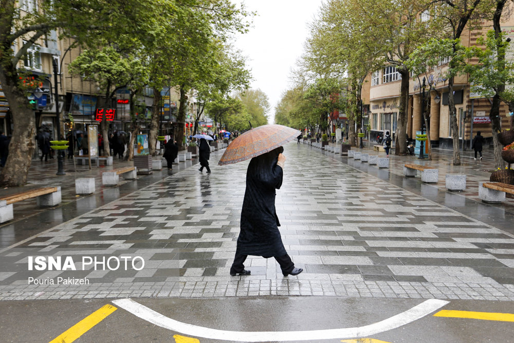 تداوم بارشها در همدان تداوم بارشها در همدان