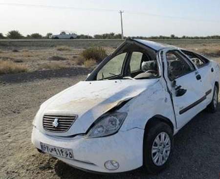 واژگونی خودرو تیبا در اردستان جان راننده را گرفت واژگونی خودرو تیبا در اردستان جان راننده را گرفت