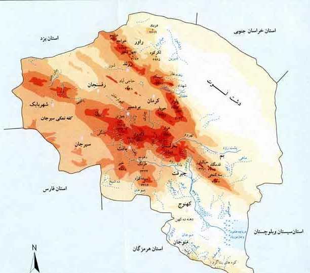 وجود 18 گسل فعال در استان کرمان/98 درصد استان تحت پوشش رادیوترانک