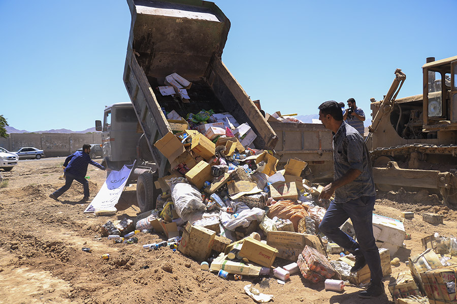 امحای کالای قاچاق در کرمان IMG_9211