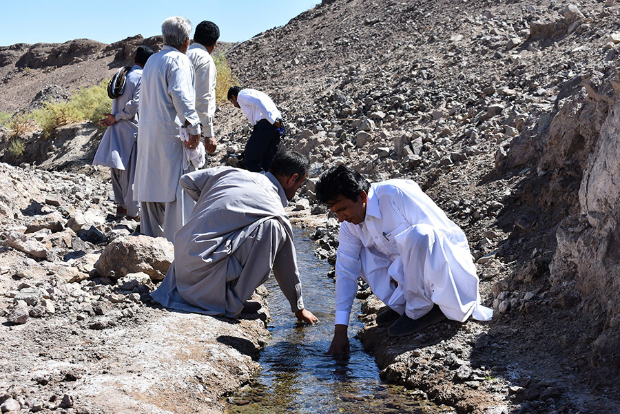 احیا 5 رشته قنات در ریگان - بم DSC_0218