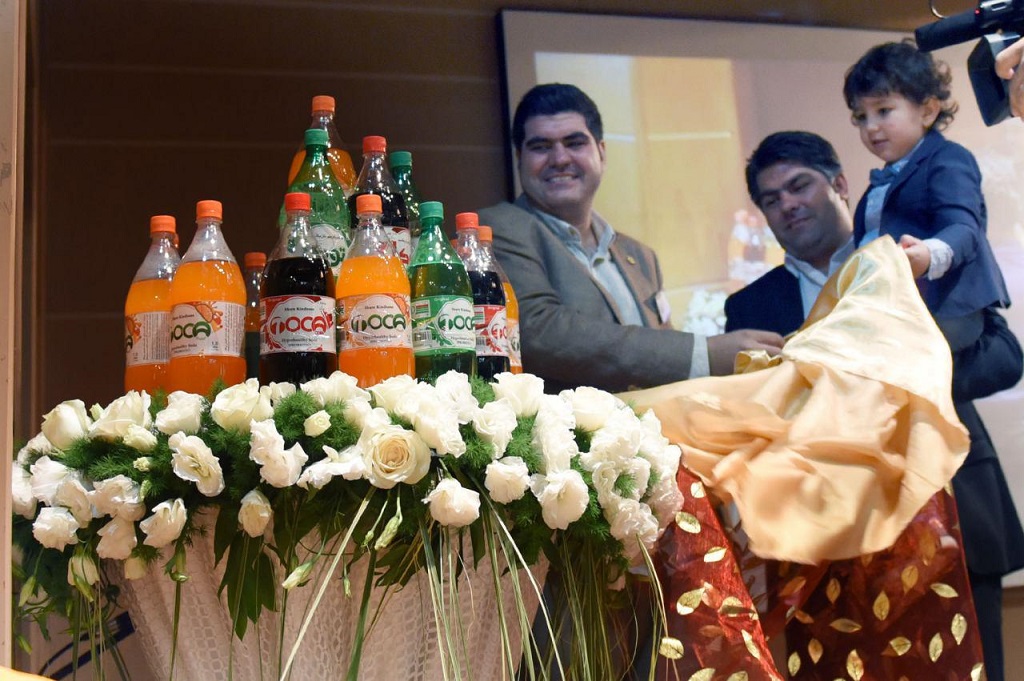  رونمایی از اولین نوشابه پروبیوتیک ایران در کرمانشاه