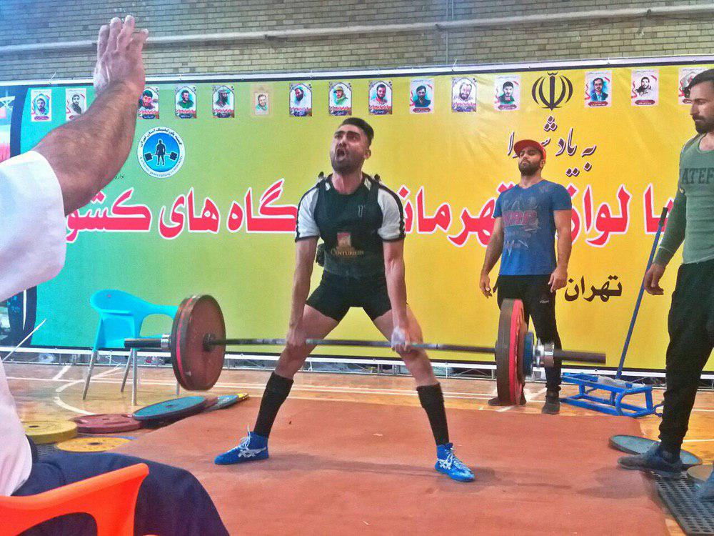قهرمانی خراسان رضوی در مسابقات پاورلیفتینگ کشوری