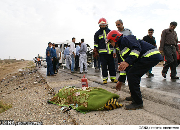 عکس از حادثه تروریستی امروز اهواز