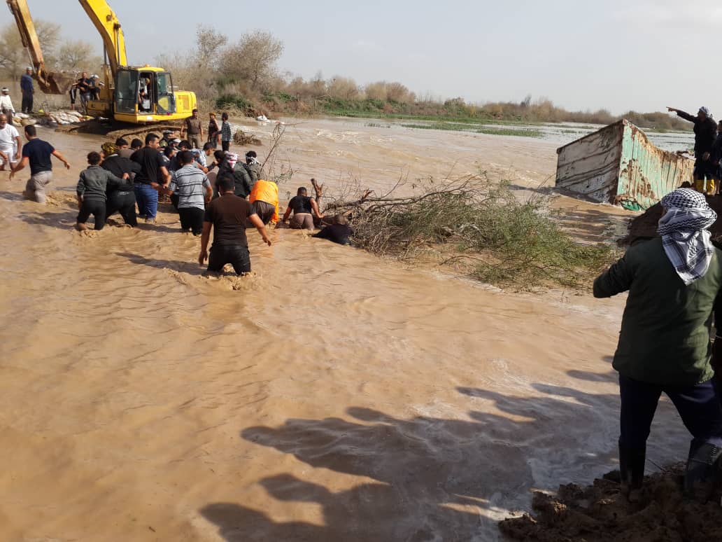 دو روستای دشت آزادگان در خطر سیل / ادامه ارزیابی و امدادرسانی در منطقه -  ایسنا