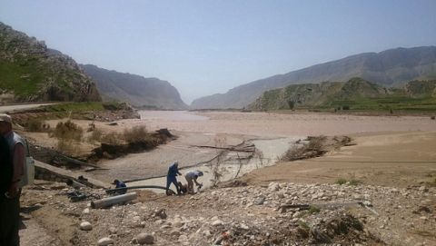 وصل آب شرب ۷۸۱ روستای سیل‌زده در لرستان