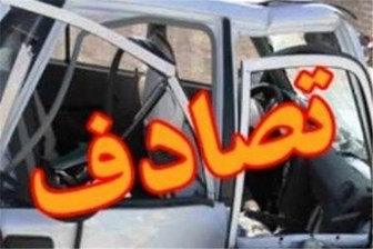 2 کشته و 4 مجروح در سانحه اتوبان ساوه تهران