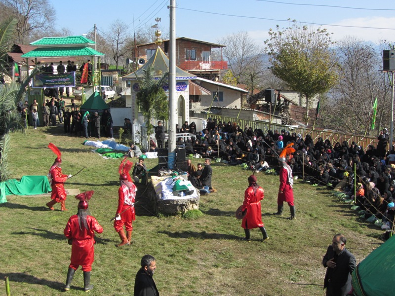 گزارش تصویری2/برگزاری مراسم تعزیه در روستای تلاوک بخش دودانگه ساری 
